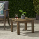 Halcyon - Outdoor Side Table With Slat Design