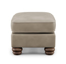 Bexley - Leather Ottoman