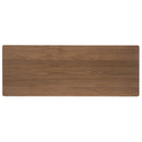 Bar Height Dining Table With Splayed Legs And Elongated Rectangular Top