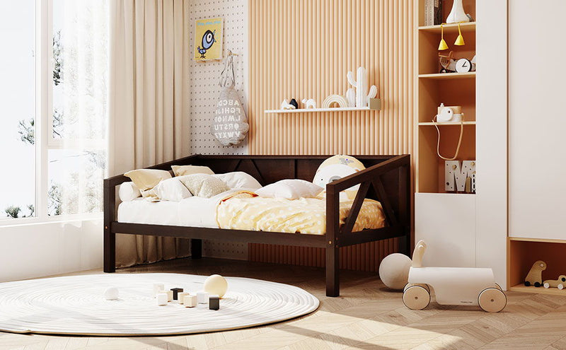 Elegant Design Daybed With Slat Support