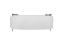 Rounded Sofa - White