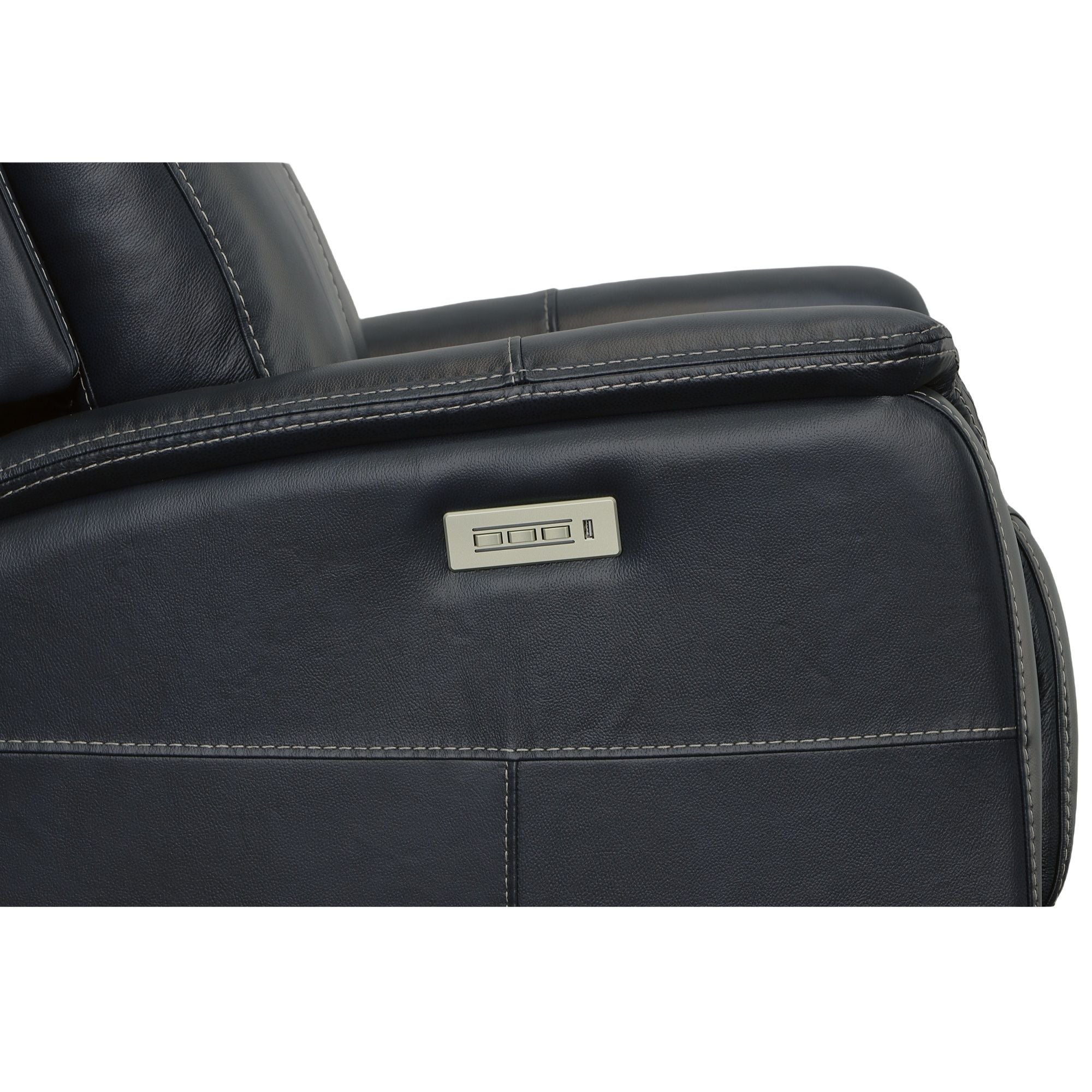 View - Power Swivel Recliner With Power Headrest