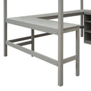 Loft Bed With Shelves With Desk