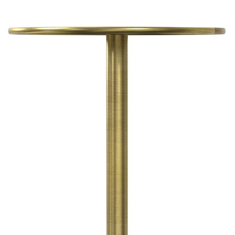 Melene - Side Table - Gray / Gold