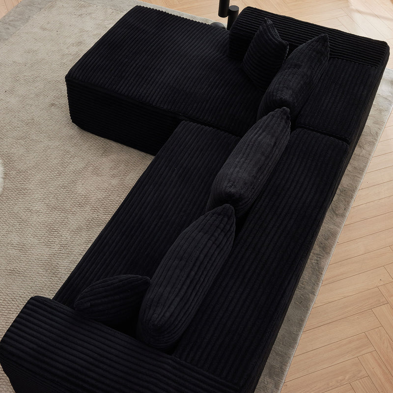 Modular Combination Sofa - Black