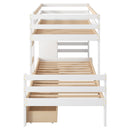 Loft Bunk Bed With Drawers And Ladder