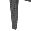 Outdoor Antibes Wicker Side Table, Accent Table - Gray