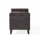 Hayes - Contemporary Armed Storage Bench With Button Tufting And Rolled Arms