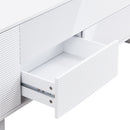 Modern TV Stand With Storage Cabinets, 4 Drawers