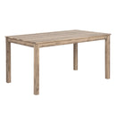 Modern Dining Table Set With Upholstered Chairs For Dining Room