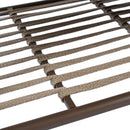 4 Piece Outdoor Patio Furniture Set, Metal Chairs With Woven Rope U Shaped Backrest