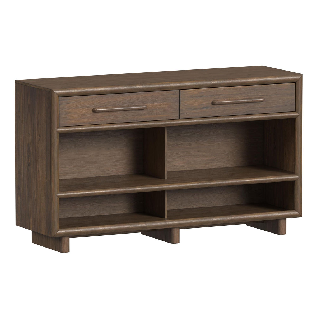 Brisbane Table in Dark Brown by Elements International, view 2