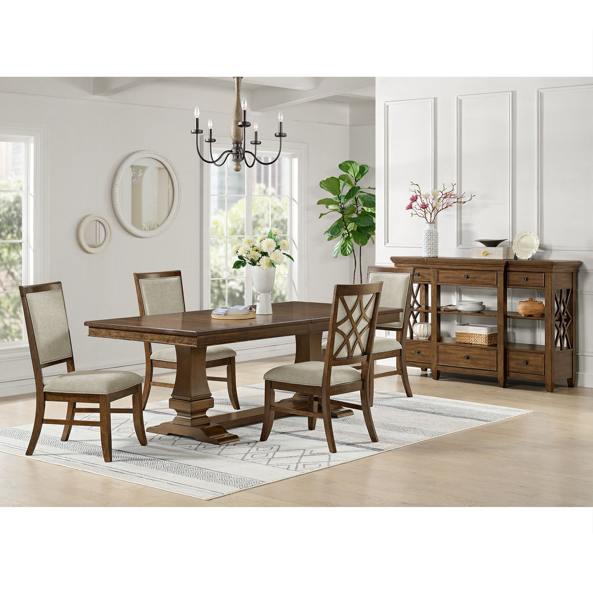 Phillipe Server in Cherry by Elements International, view 5
