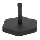 Umbrella Base With Hexagonal Shape - Black