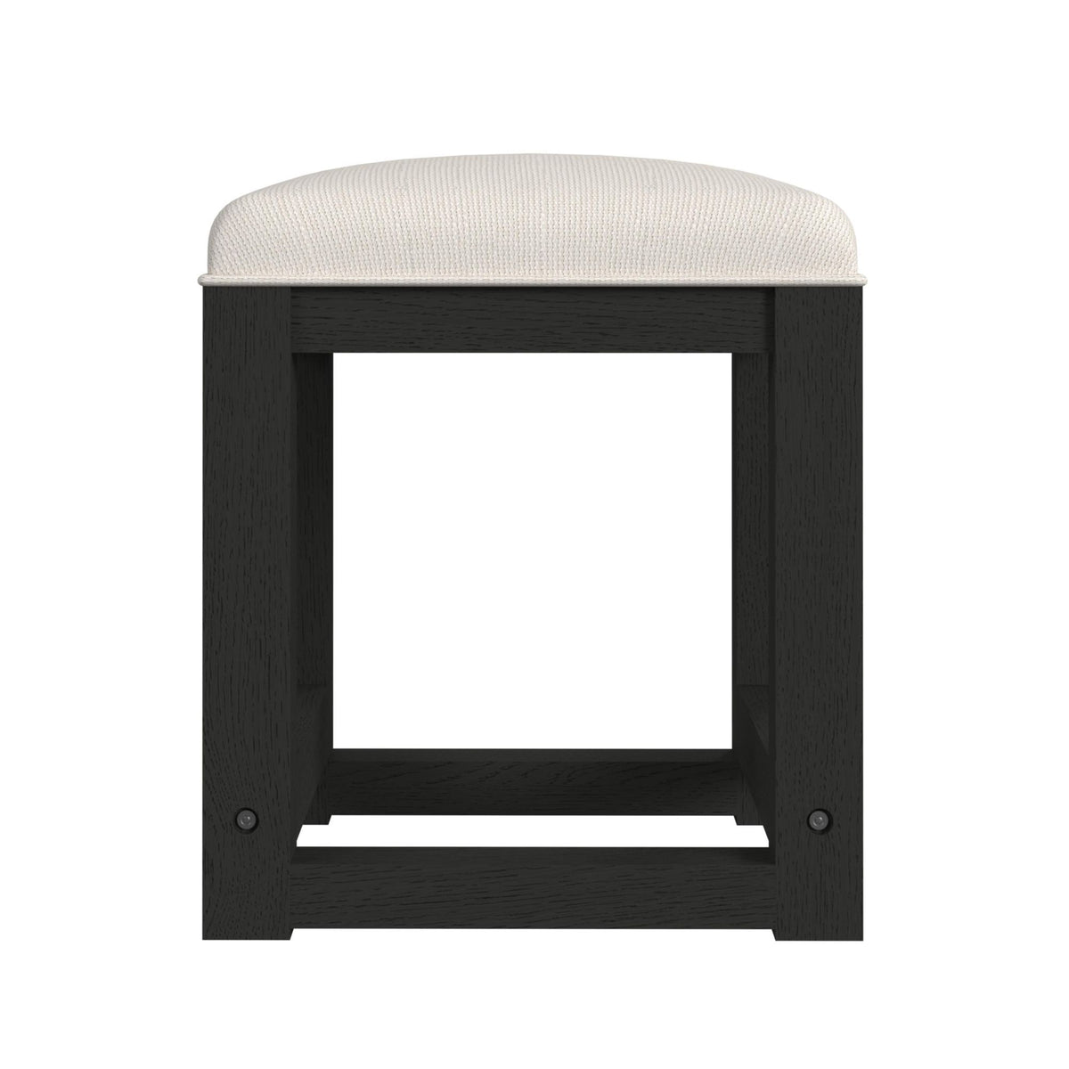 Ridgemont Dressing Stool in Black by Elements International, view 9