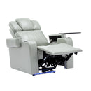 Power Recliner Theater Chair With Cooling Cup Holder, Bluetooth Speaker, LED Lights, USB Ports