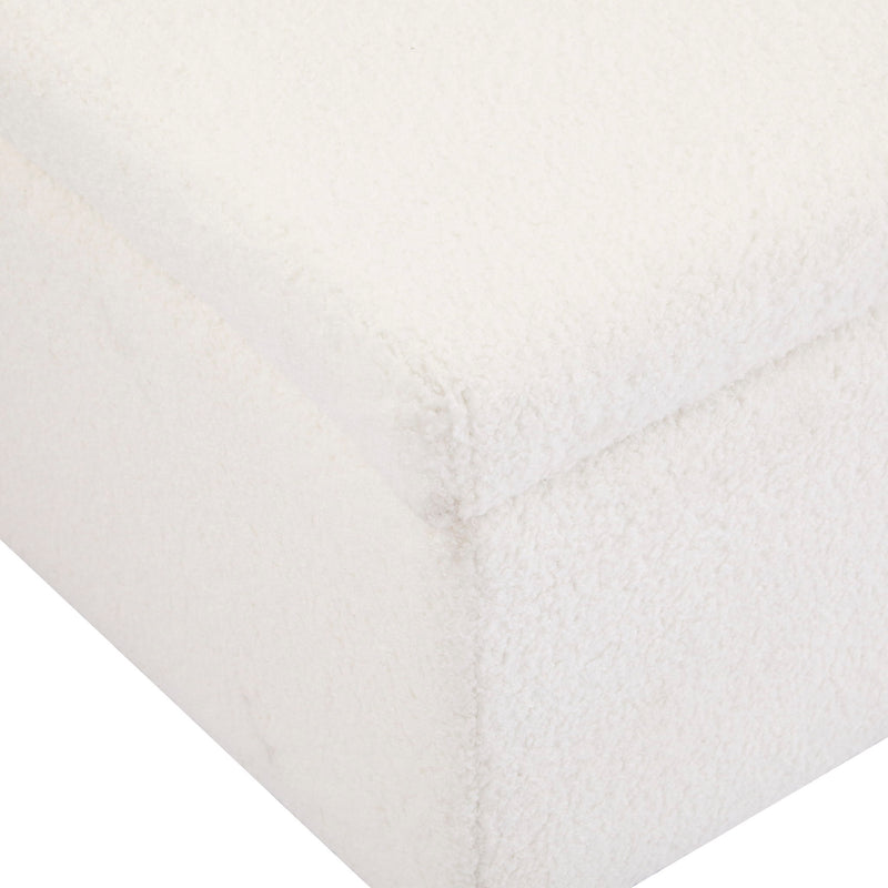 Storage Ottoman With Flip Top Lid