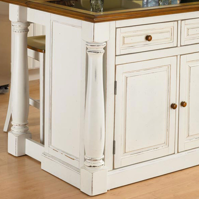 Monarch - Kitchen Island Set