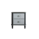 House Beatrice - Nightstand - Charcoal & Light Gray