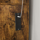 Vanity Table With Mirror, Adjustable LED Lights, Power Outlet, Hairdryer Holder & Stool