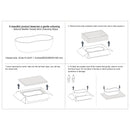 Bathroom Vessel Sink With Wavy Design