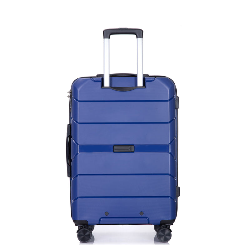 Hardshell Suitcase Spinner Wheels Lightweight Durable Suitcase With Tsa Lock, 3 Piece Set