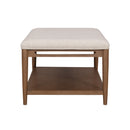 Verona - Rectangular Coffee Table - Beige / Dark Brown