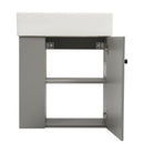 Modern Floating Bathroom Vanity With Ceramic Basin Perfect For Small Bathrooms