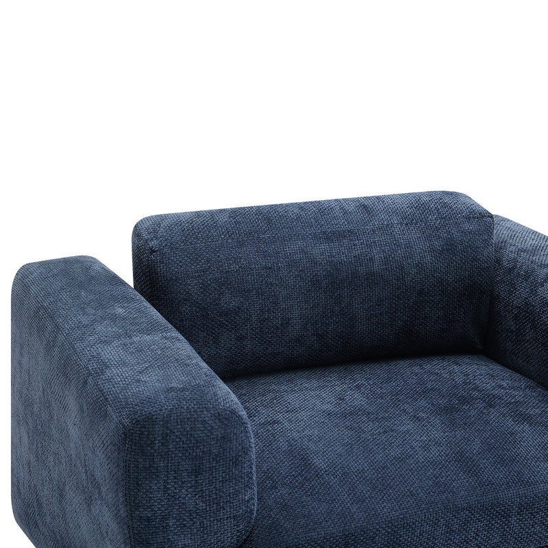 Modern Oversized Armchair Comfy Accent Chair Single Sofa For Living Room