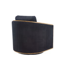 Corduroy Barrel Chair, 360 Degree Swivel