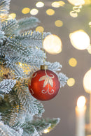 Christmas Ball Ornaments Decorative Hanging Tree Ornaments For Holiday Party Decorations