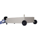 Heavy Duty 20 Gallon Low Profile Oil Drain With Pump Polypropylene - Gray