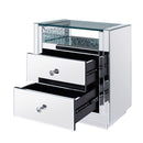 Nysa - Accent Table - Mirrored - Atlantic Fine Furniture Inc