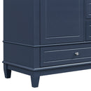 Freestanding Bathroom Vanity With Sink, Soft Close Door, 3 Drawers