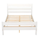 Full Bed with Headboard and Footboard,White(New SKU:W504P149039)