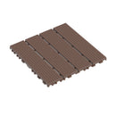 Interlocking Plastic Deck Tiles, Waterproof Outdoor / Indoor Patio Flooring