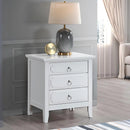 Hammond - 3 Drawer Nightstand - White