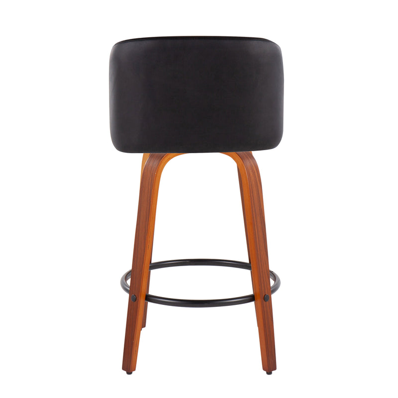 Toriano - Mid Century Modern, Counter Stool (Set of 2)