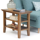 Acadian - Narrow Side Table, Handcrafted