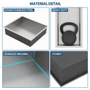 Stainless Steel Shower Niche With Seamless Design For Bathroom Storage