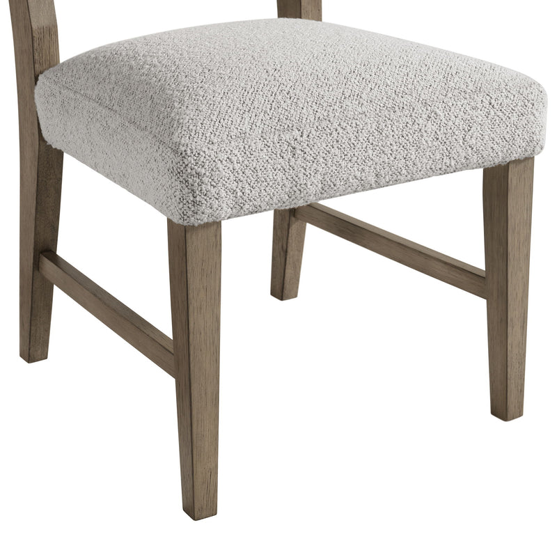 Conner - Dining Side Chair (Set of 2) - Oak / Light Gray