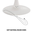 Mid-Century Round Dining Table With Pedestal Base For 2 - 4 People