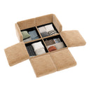 Contemporary Elegant White Chenille Sofa With Storage And Ottoman