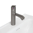 Modern Freestanding Bathroom Vanity With Ceramic Sink, Hot And Cold Faucet, Storage Cabinet & Open Shelf