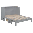 Murphy Bed With Large Drawers