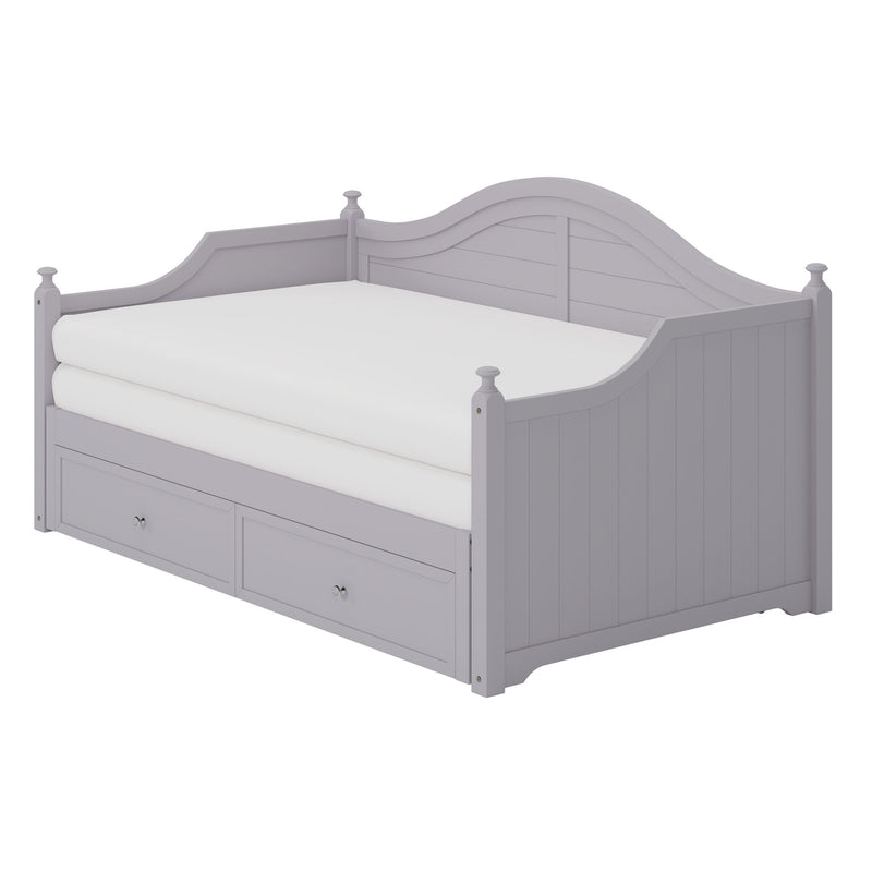Daybed With Extendable Trundle And Storage Drawers