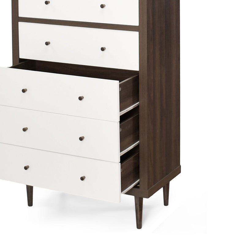 Nystrom - Mid Century Modern 5 Drawer Dresse