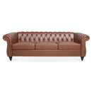 Rolled Arm Chesterfield 3 Seater Sofa