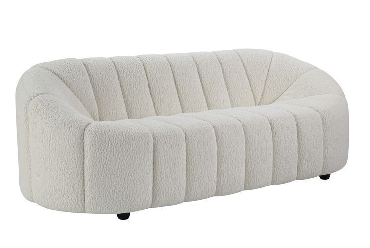 Osmash - Sofa - White Teddy Sherpa