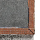 Quarry - 5.25' X 6.5' Abstract Area Rug - Gray / Orange